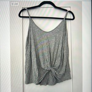 Mahina grey tank top